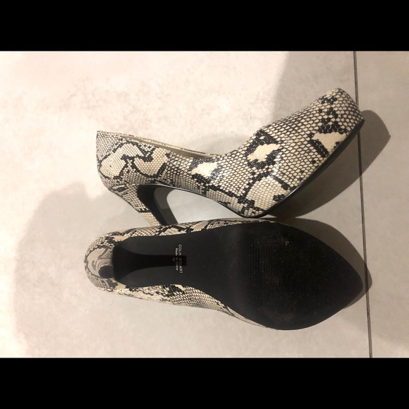 Colin Stuart Snakeskin design Heels - Picture 2 of 3